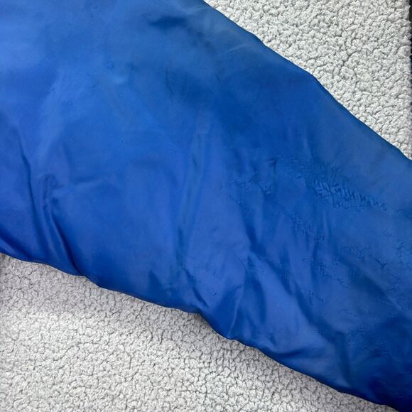 VTG Frostline Kit Jacket Womens Large Blue Belted Down Puffer Insulated Full Zip - Picture 8 of 14